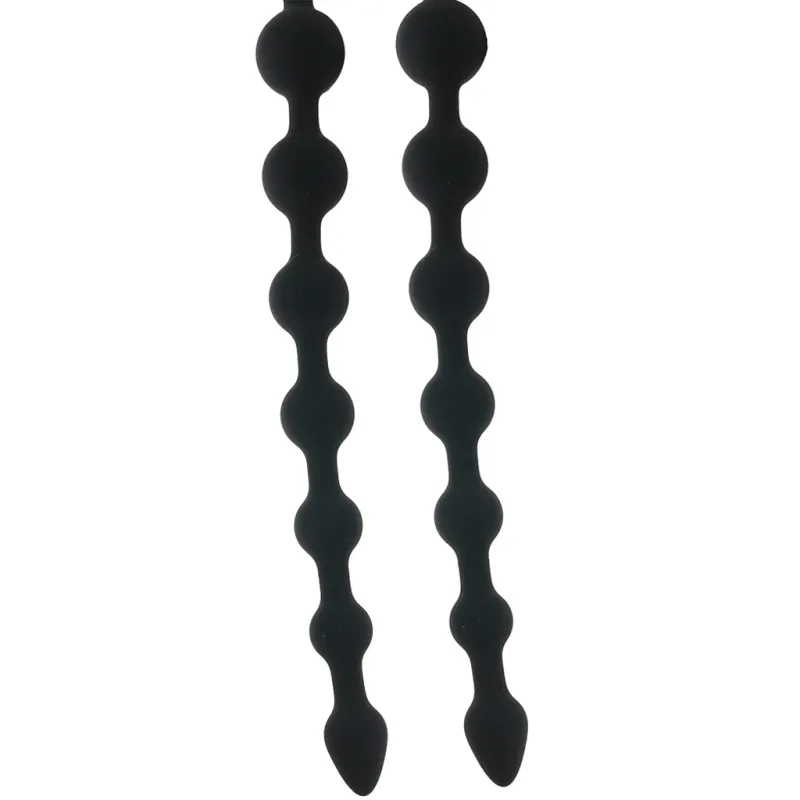 Ass-Station Dual Silicone Anal Beads