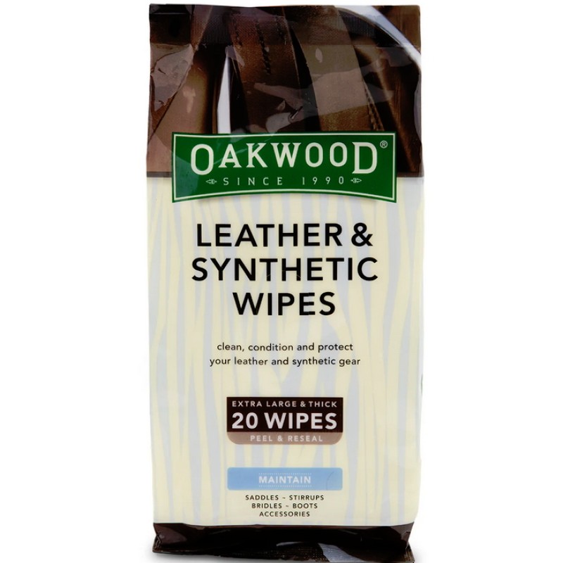 Oakwood Leather & Synthetic Wipes