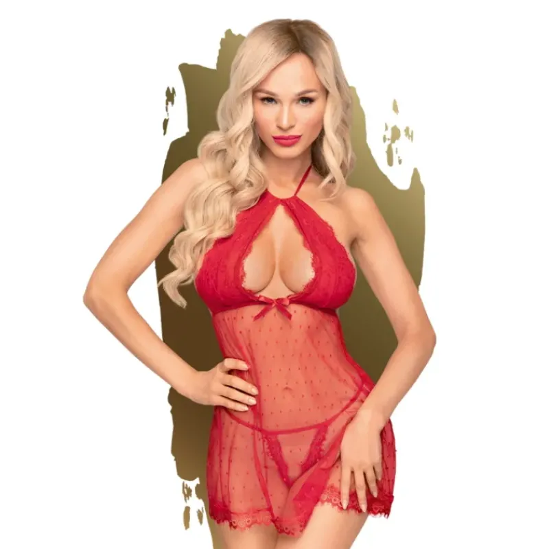 Penthouse Lingerie - Libido Boost - Red - S/M