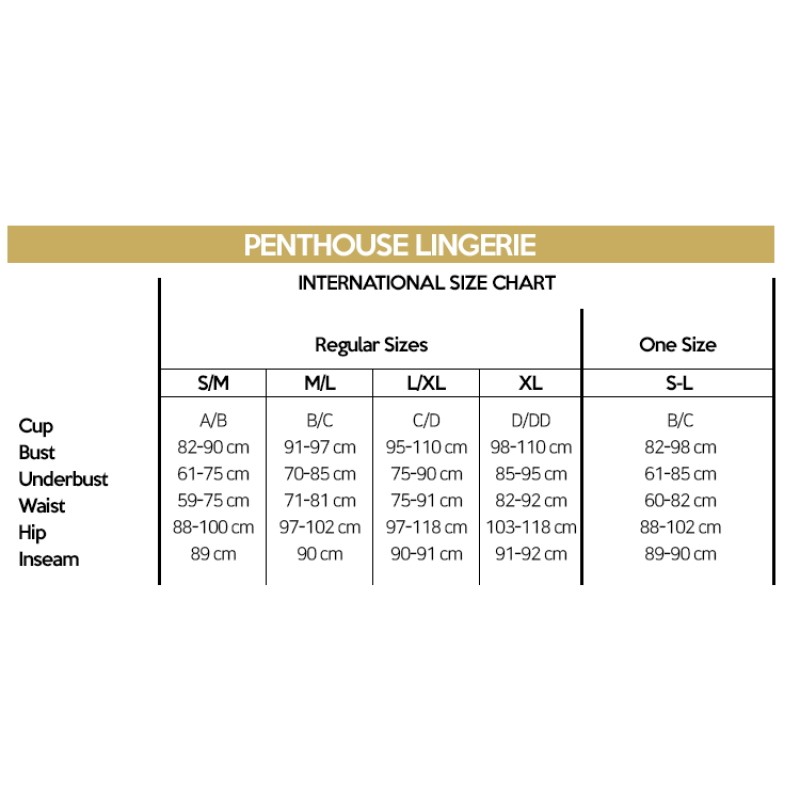 Penthouse - Hot Nightfall - Red - S-L