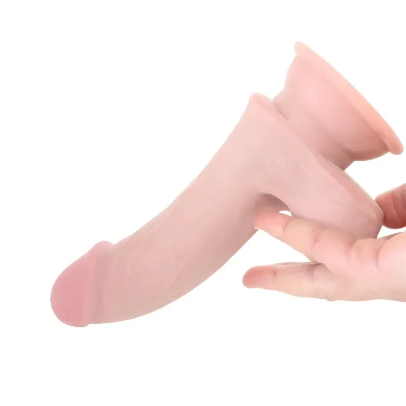 King Cock Plus Triple Density 6.5 Inch Ballsy Cock in Flesh