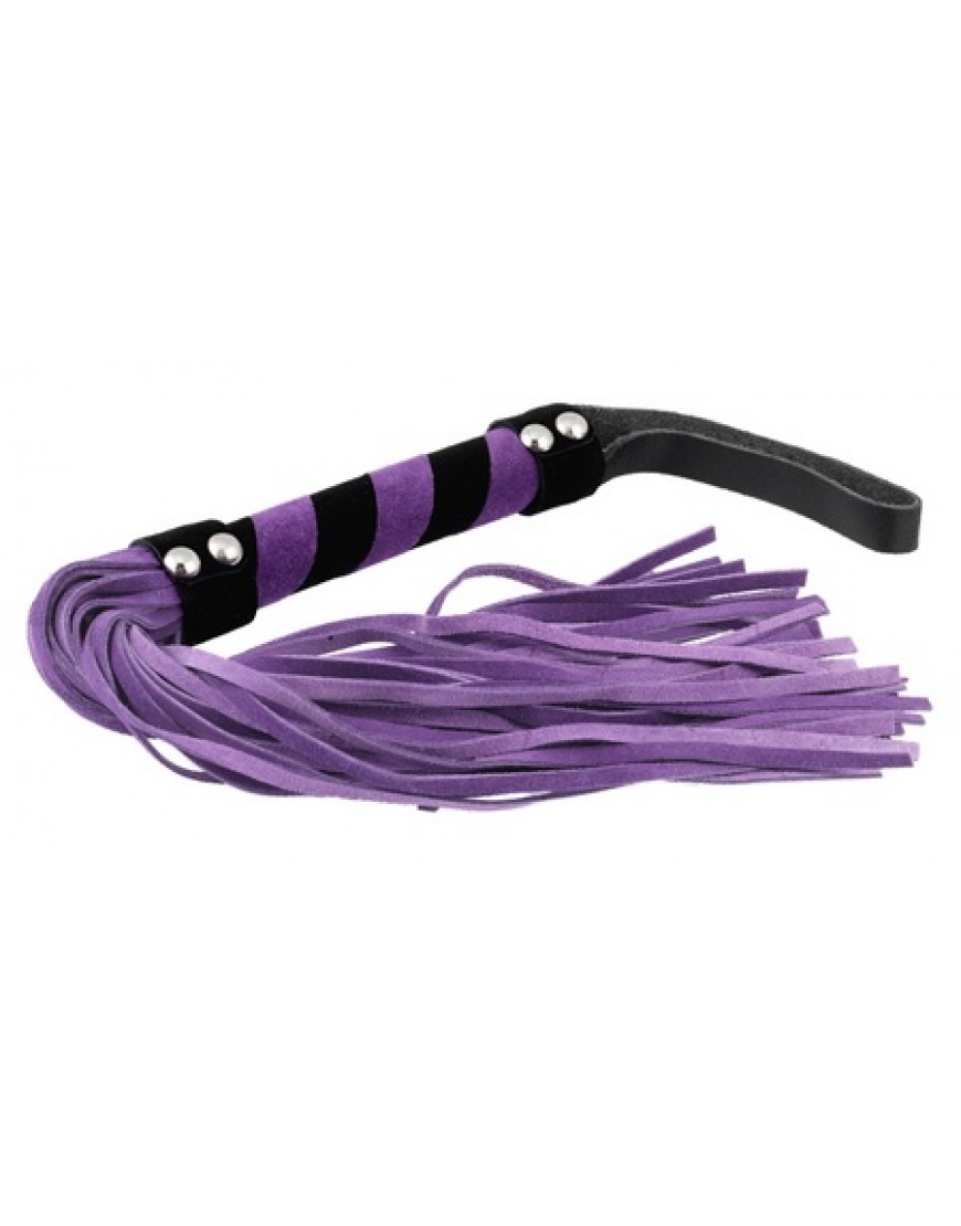 Rimba Long Suede Flogger - Purple