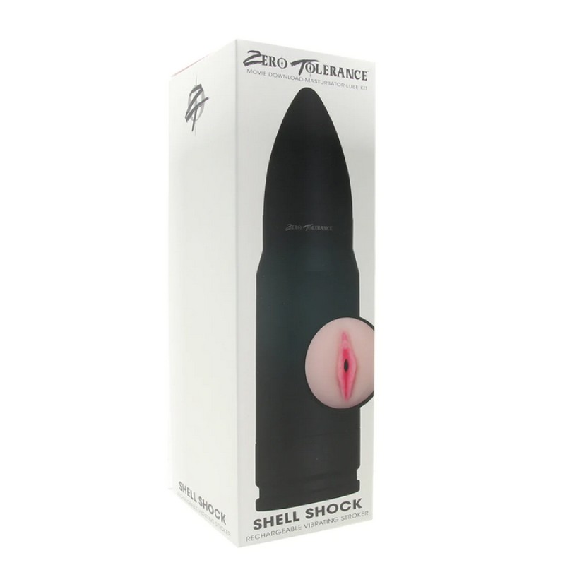 Zero Tolerance Shell Shock Vibrating Stroker
