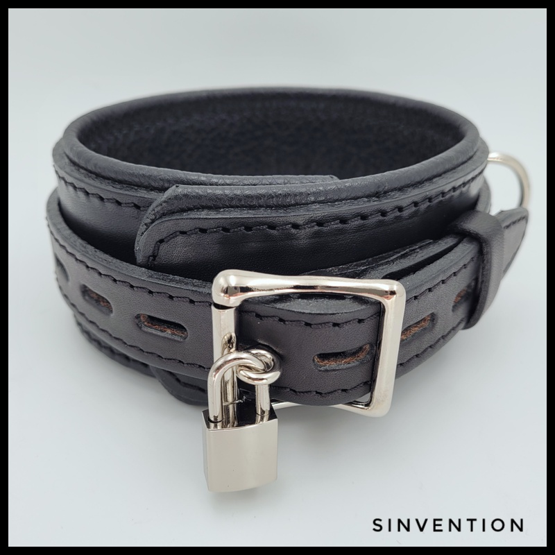 Purgatory Slave Collar with O-Ring & Dees