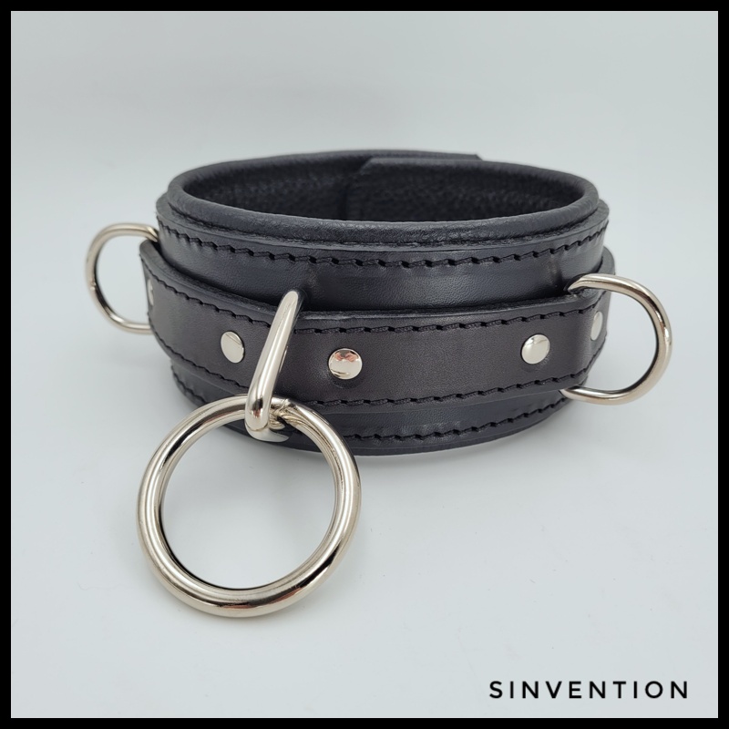 Purgatory Slave Collar with O-Ring & Dees