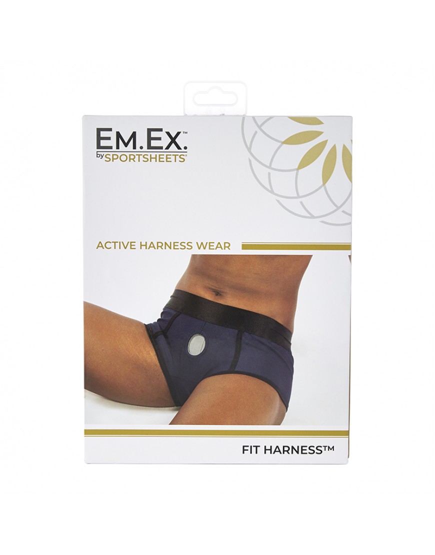 EM.EX. Active Harness Wear - Fit Strap-On Harness Brief By