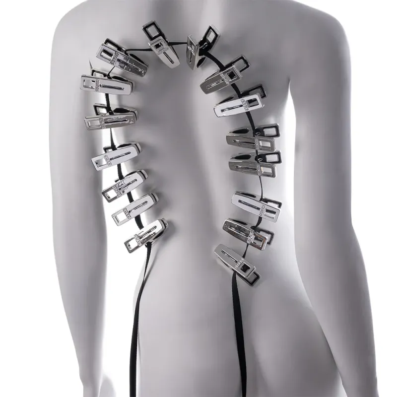 Edge Body Zipper Clothes Pin Set