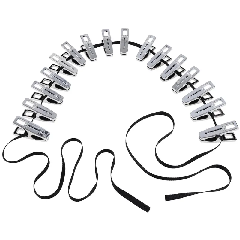 Edge Body Zipper Clothes Pin Set