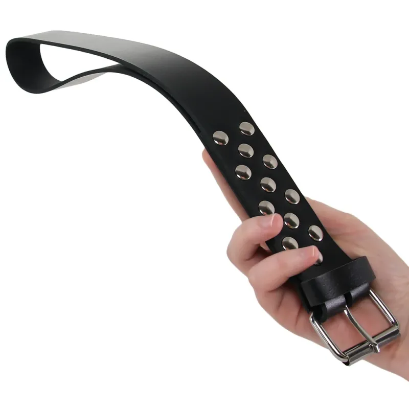 Edge Leather Belt Spanker