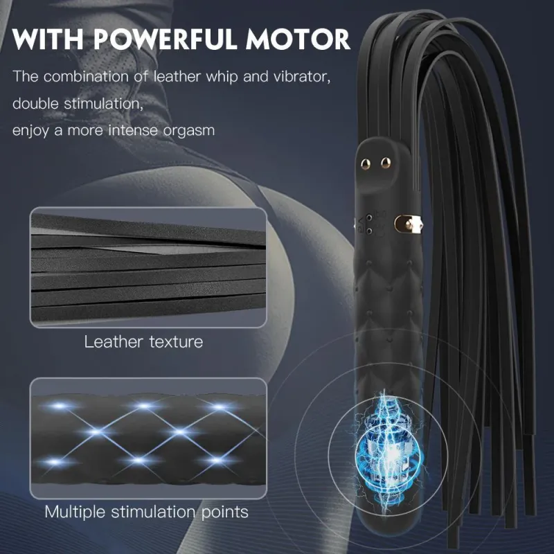 Vibrating Discipline Flogger