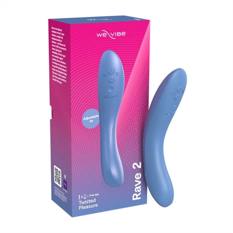 We-Vibe Rave 2 Vibrator - Muted Blue