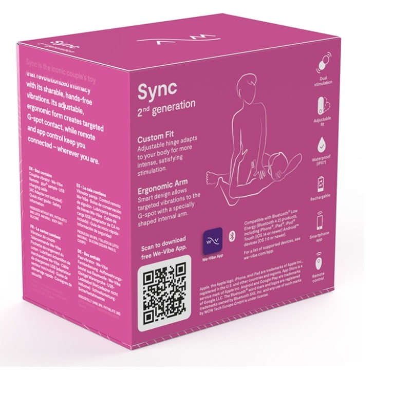 We-Vibe Sync 2 - Dusty Pink