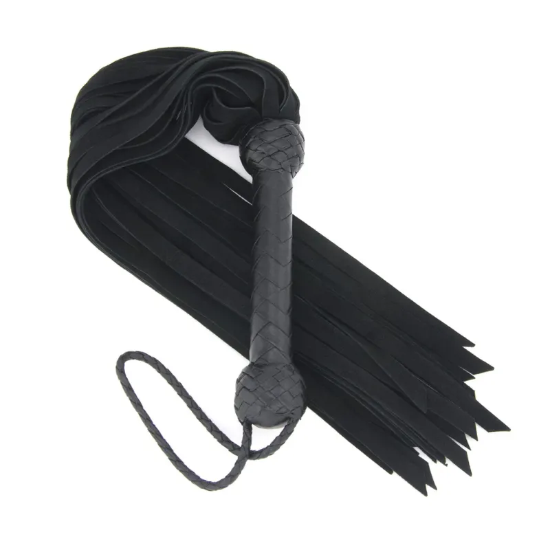 Suede Flogger - Black