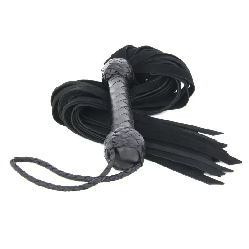Suede Flogger - Black