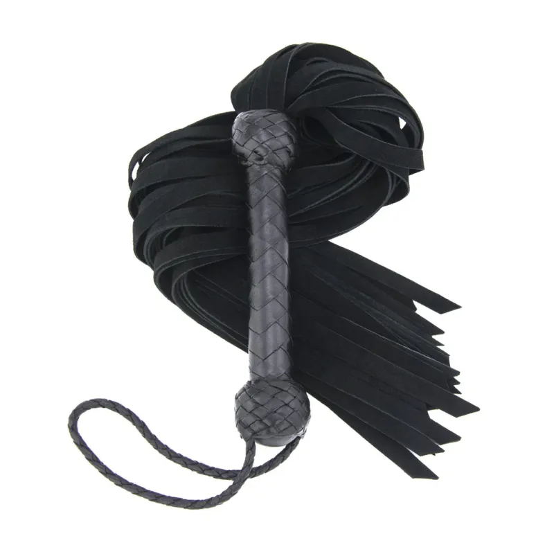 Suede Flogger - Black