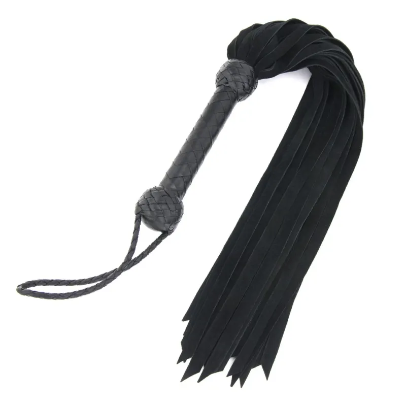 Suede Flogger - Black