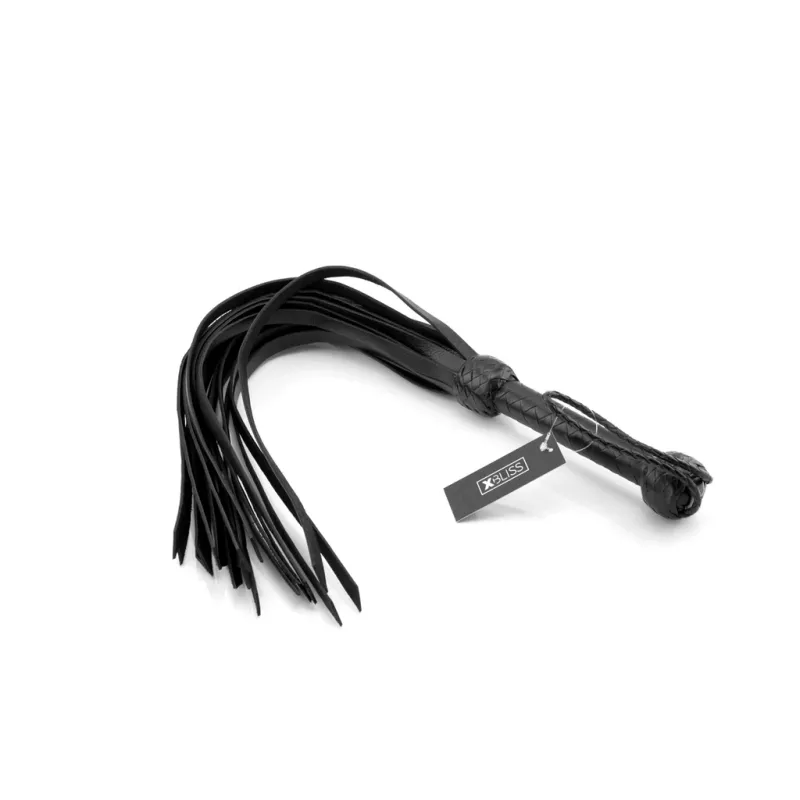 Buffalo Hide Flogger - Black