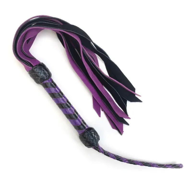 Mini Flogger - Purple Suede