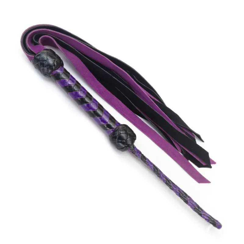 Mini Flogger - Purple Suede