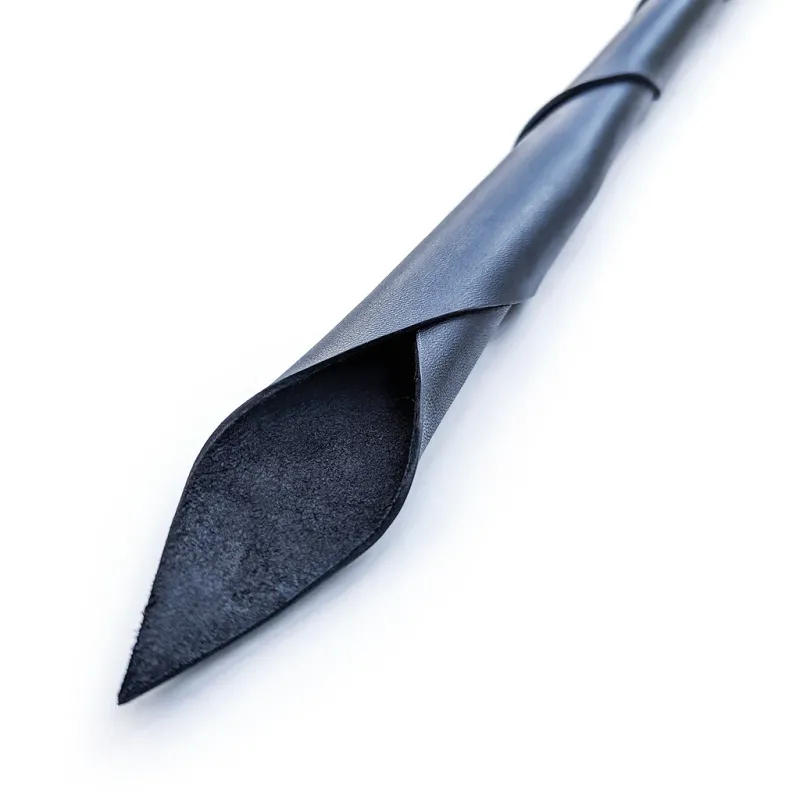 Dragon Tail Flogger - Heavy Duty - Black