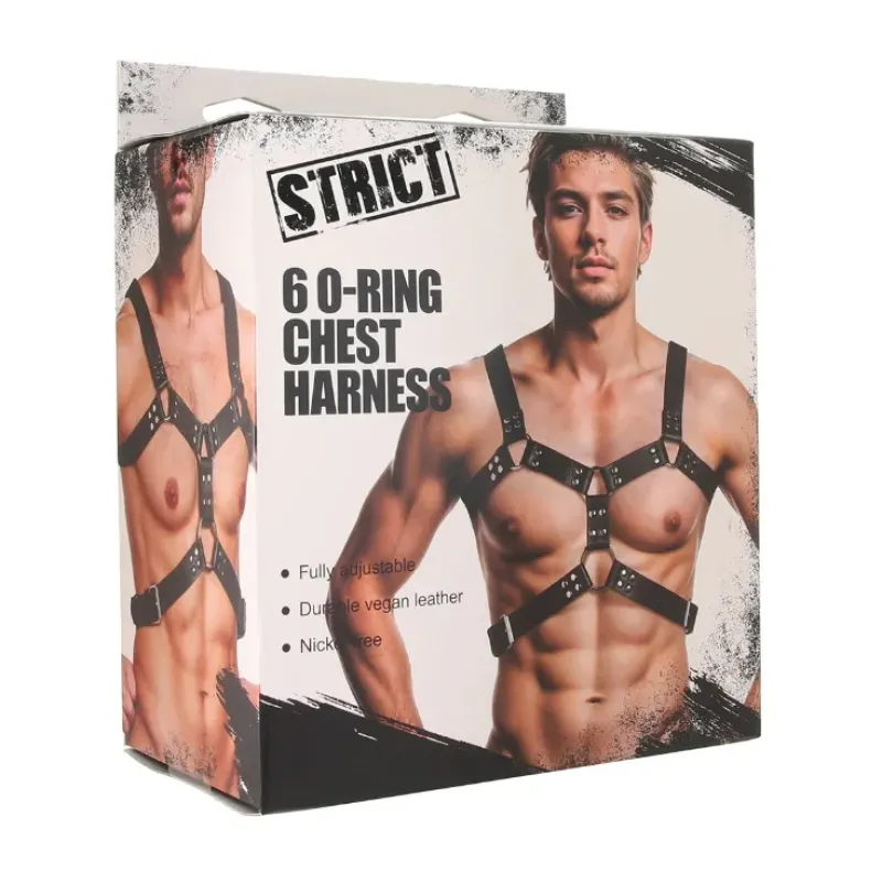 Strict 6 O-Ring Chest Harness