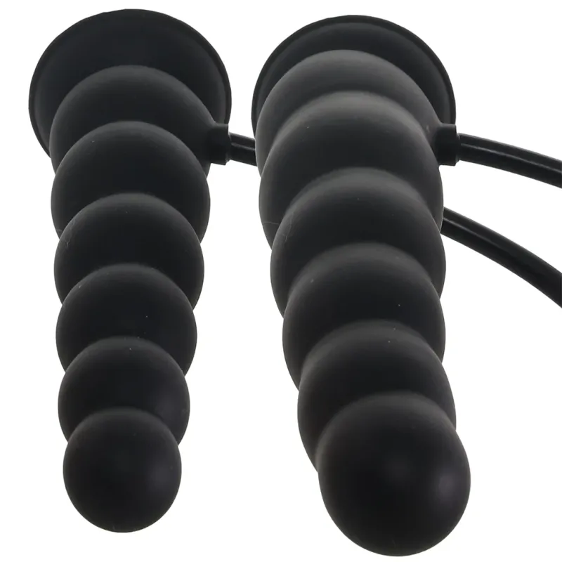 Size Up 7 Inch Ripple Inflatable Butt Plug
