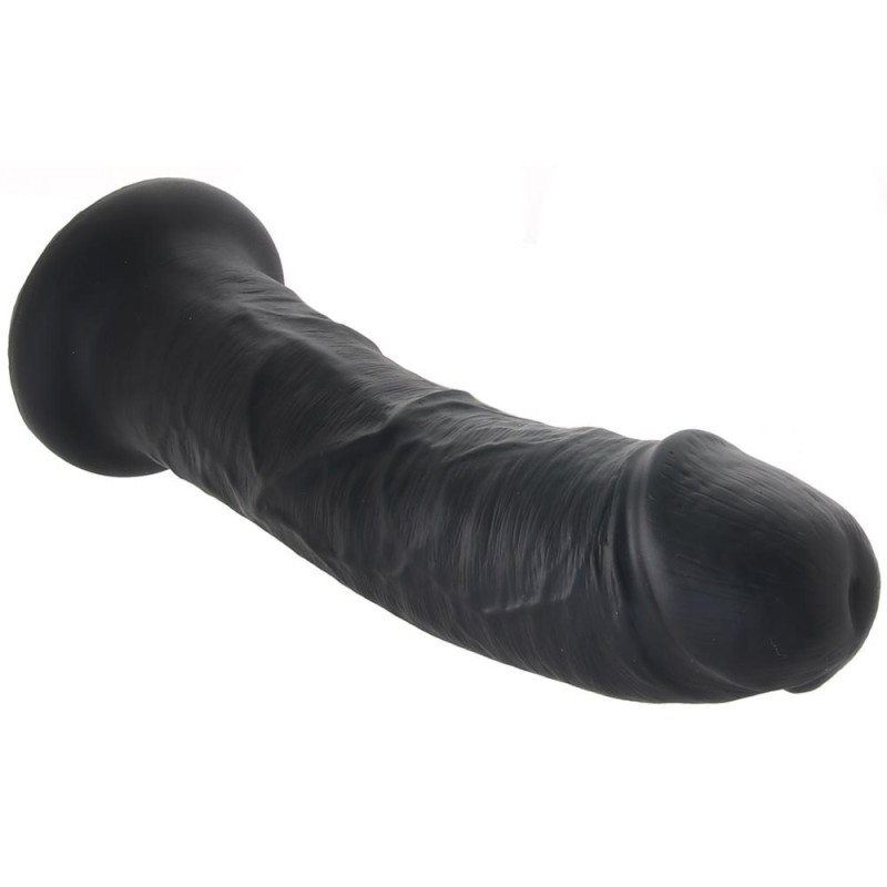 Colours Pleasures 7 Girth Firm Dildo in Black