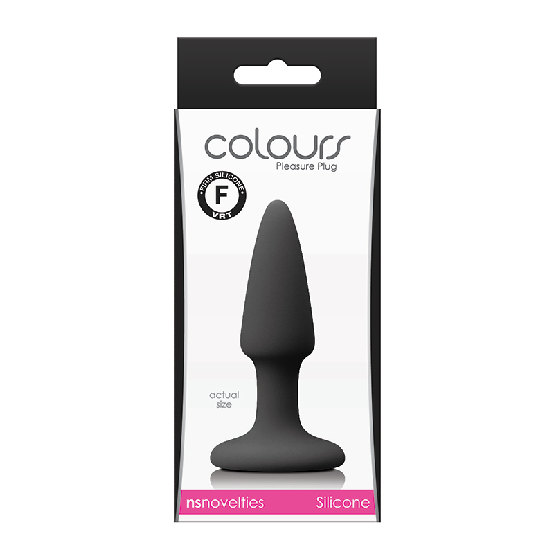 Colours Pleasures Mini Anal Plug Black