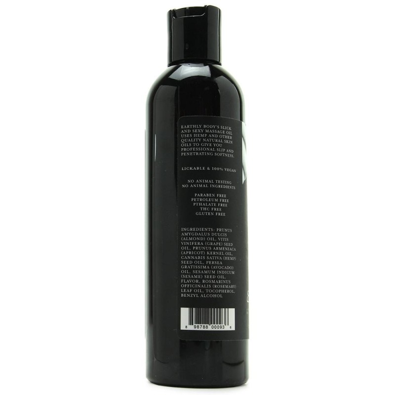 Edible Massage Oil Strawberry 8oz