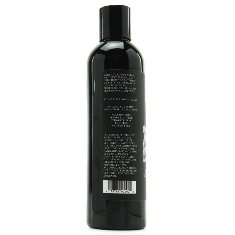 Edible Massage Oil Vanilla 8oz