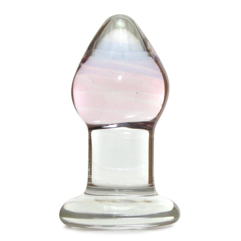 Amethyst Rain Glass Plug