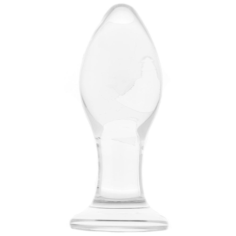 gläs 4" Classic Glass Butt Plug