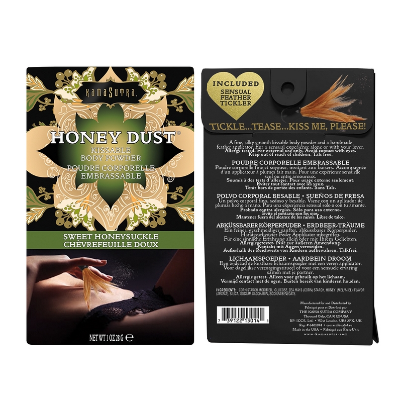 Kama Sutra Honey Dust Kissable Powder 1oz.