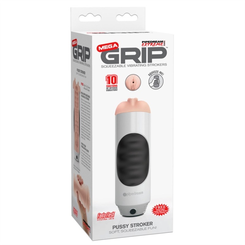 PDX Mega Grip Pussy Stroker
