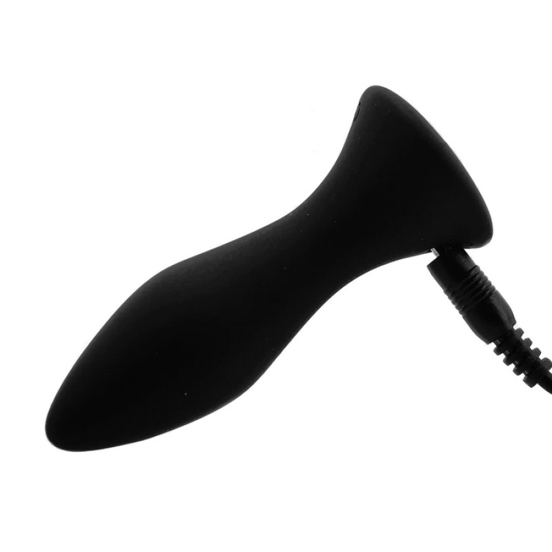 Mighty Mini Vibrating Butt Plug in Black