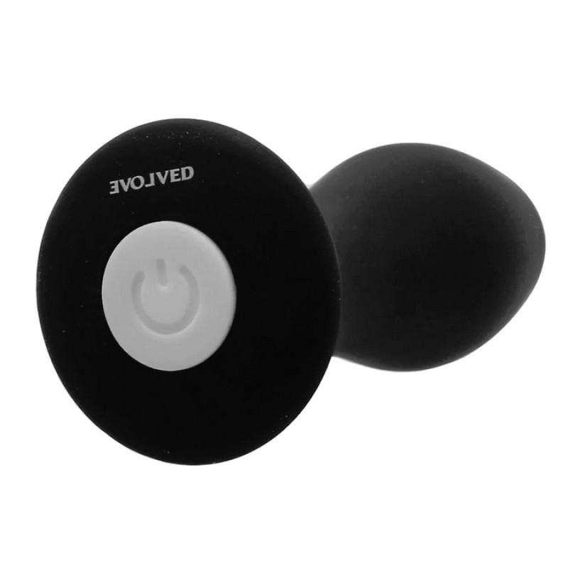 Mighty Mini Vibrating Butt Plug in Black