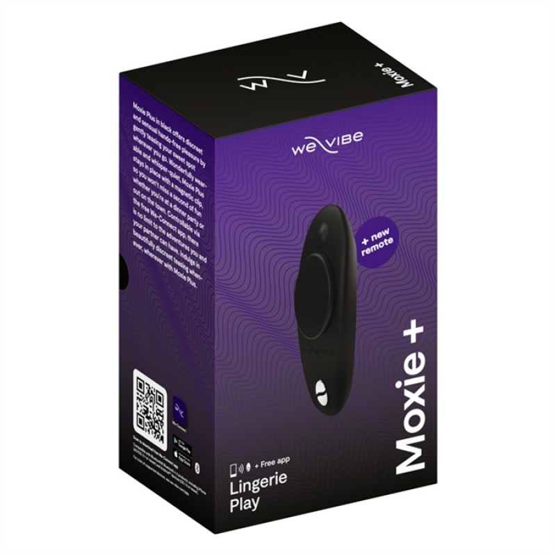 We-Vibe Moxie+ Panty Vibe in Black