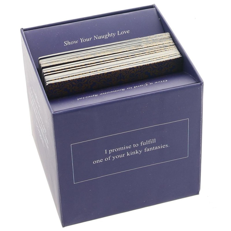 Naughty Boudoir Promises Cards