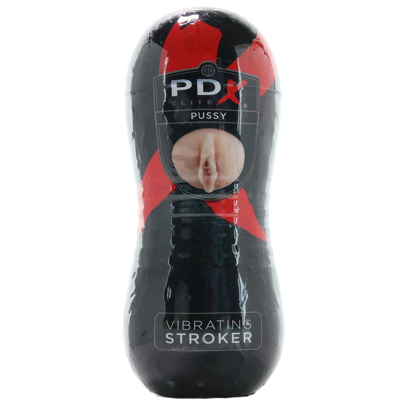 PDX Elite Vibrating Pussy Stroker