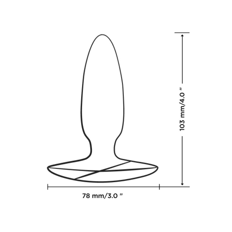 Romp Bass Vibrating Butt Plug