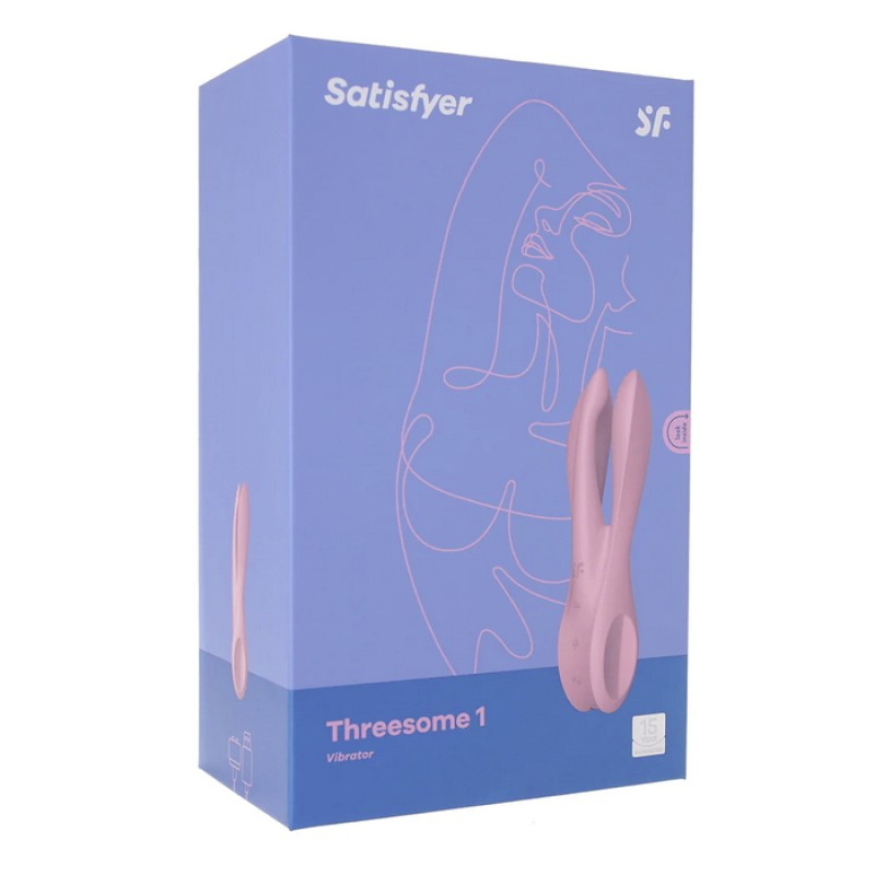 Satisfyer Threesome 1 Vibe in Pink