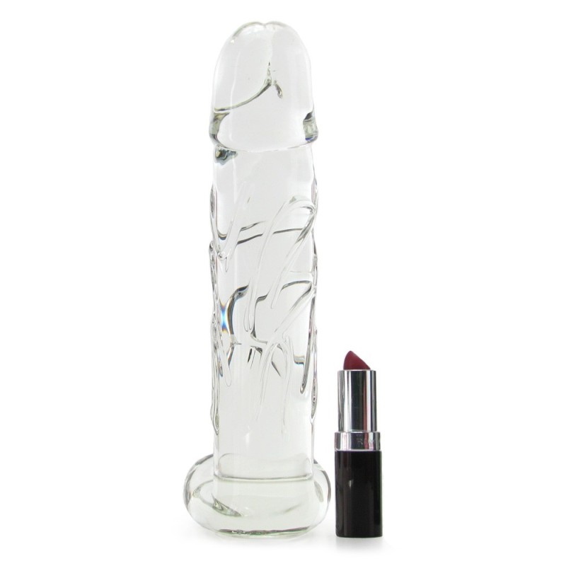 Blown Large Glass Dildo