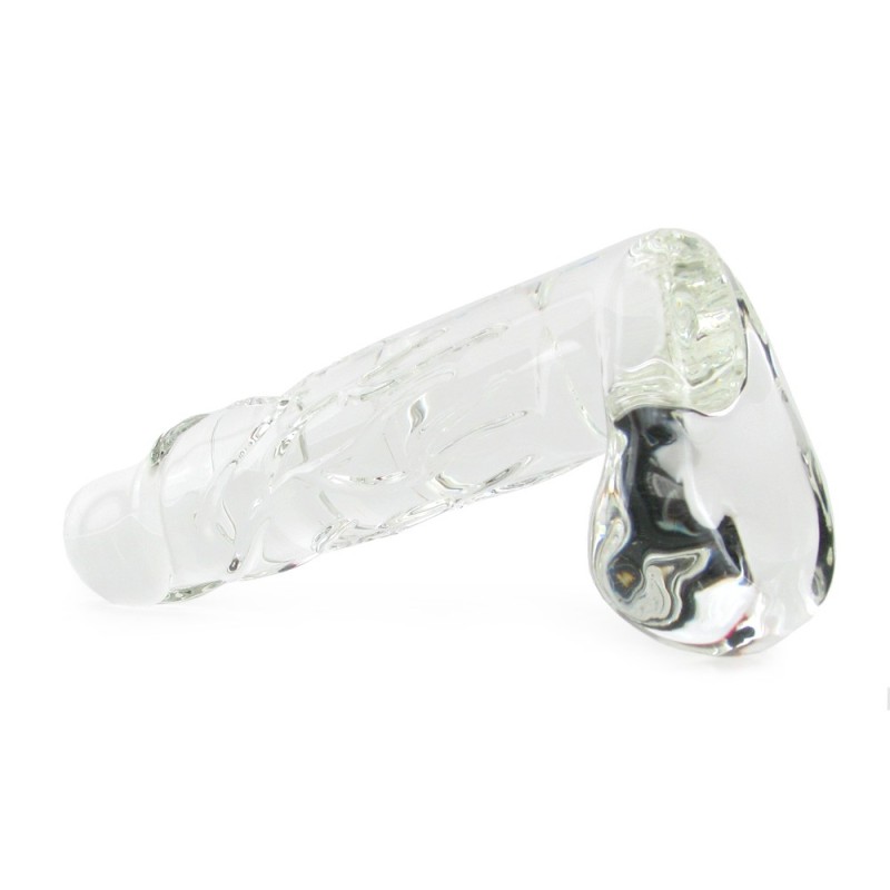 Blown Large Glass Dildo