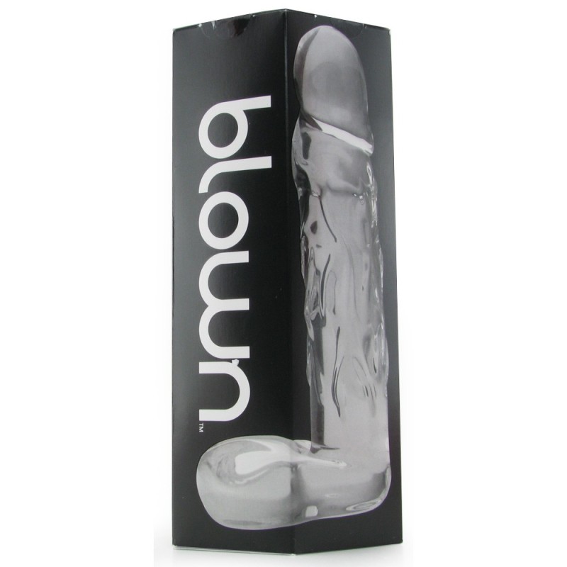 Blown Large Glass Dildo