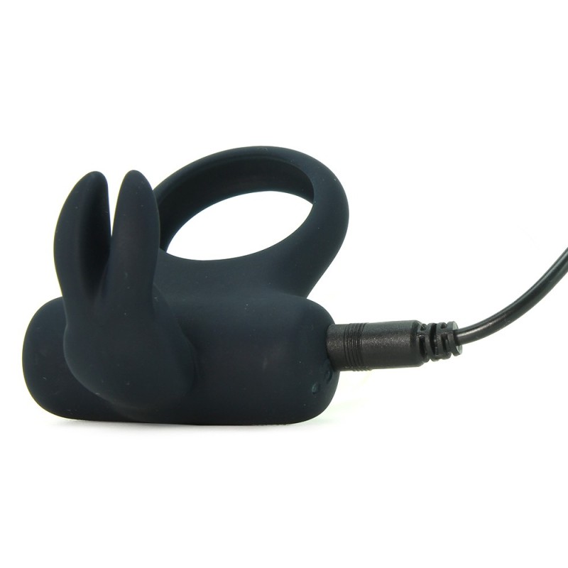 Frisky Bunny Rechargeable Vibrating Cock Ring