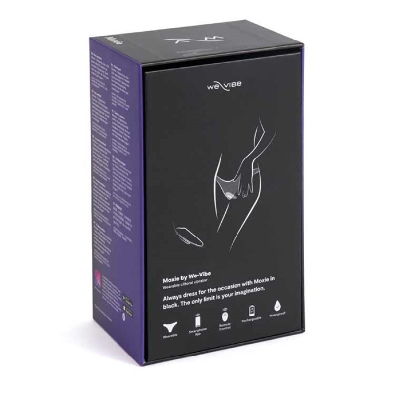 We-Vibe Moxie+ Panty Vibe in Black