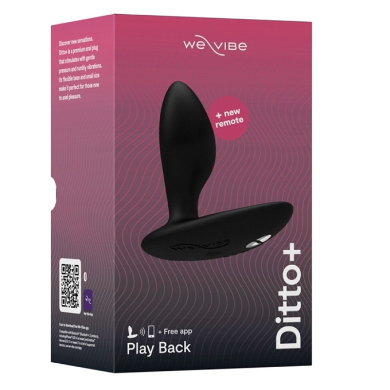 We-Vibe Ditto+ Satin Black