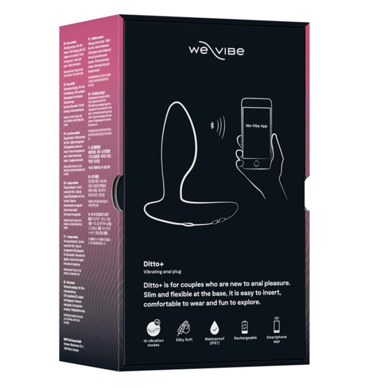 We-Vibe Ditto+ Satin Black